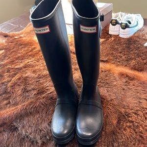 Hunter rain boots
